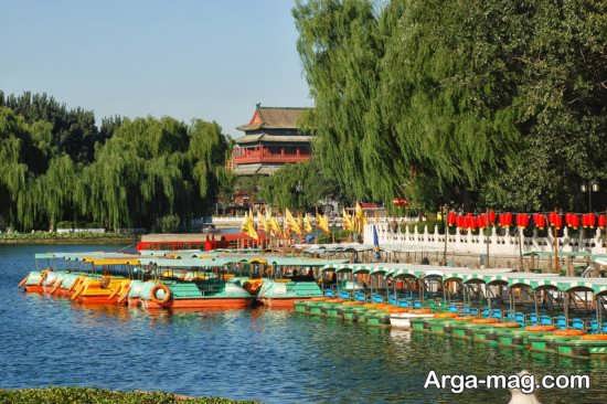 دریاچه زیبای پکن 