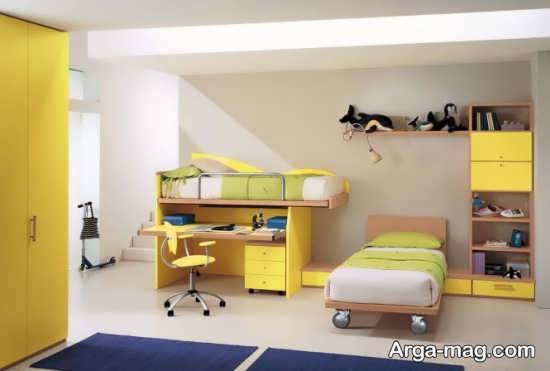 اتاق خواب زیبا با طراحی فوق العاده
