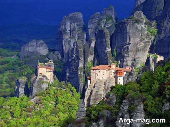 صخره های جالب در یونان 