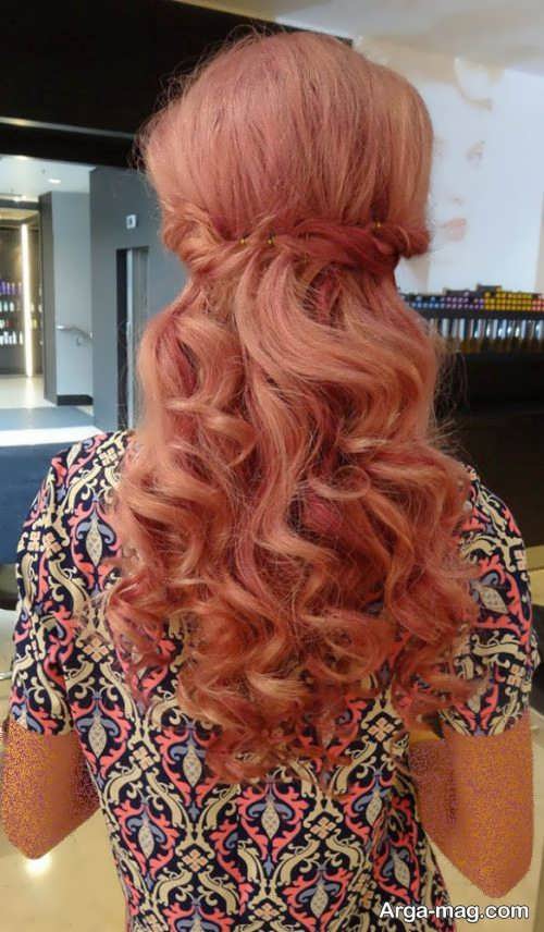 رنگ موی شیک پاییزی 