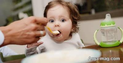 تغذیه برای کودک چهارده ماهه