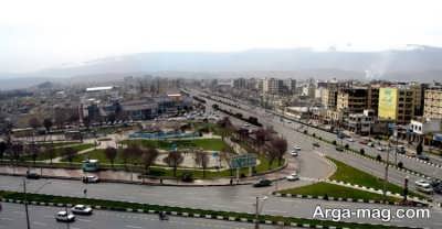 منظقه های شهری شیراز