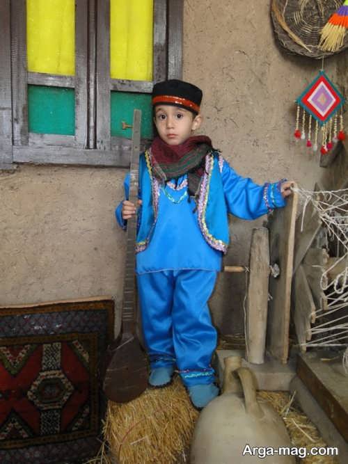 مدل لباس سنتی بچه گانه 