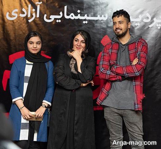 مهرداد صدیقیان در کنار بازیگران معروف