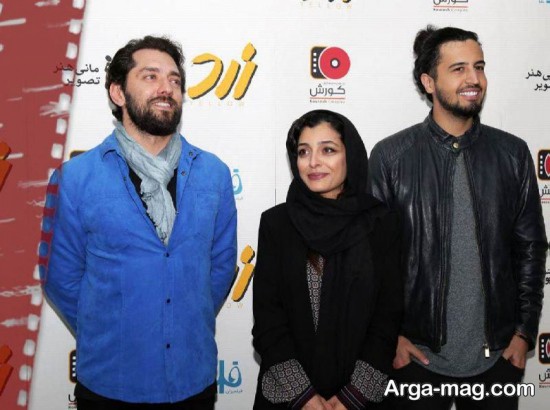 مهرداد صدیقیان در کنار بازیگران معروف