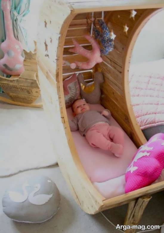 مدل تخت خواب جالب نوزاد