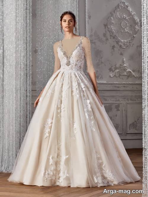 لباس عروس پفی 2019 