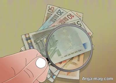 تشخیص یورو واقعی با واترمارک