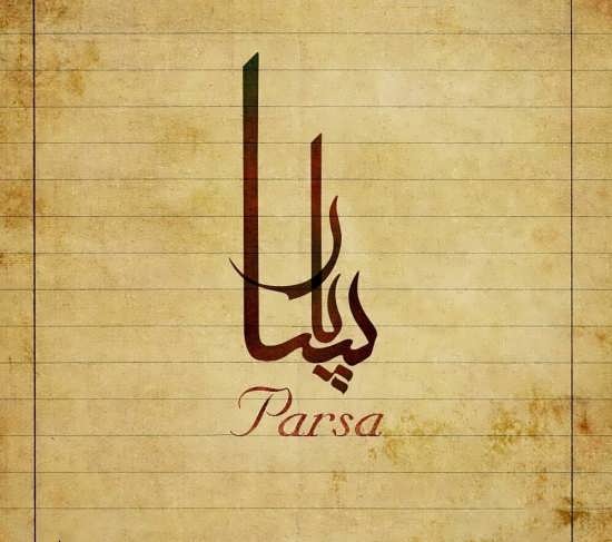 عکس پروفایل متفاوت در مورد اسم پارسا
