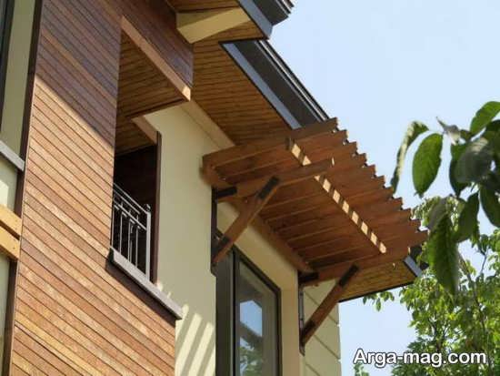 دیزاین مدرن ساختمان چوبی