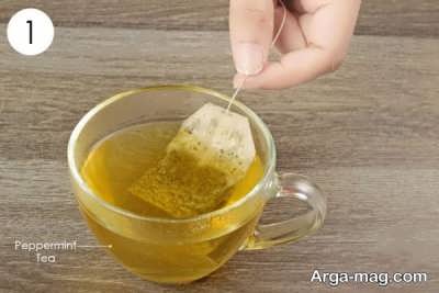 درمان خانگی دل پیچه با چای نعناع