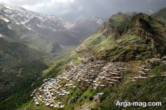 چشم انداز زیبای کردستان 