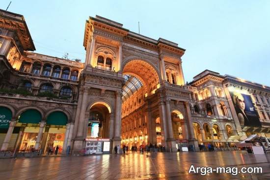 بناهای زیبا در میلان 