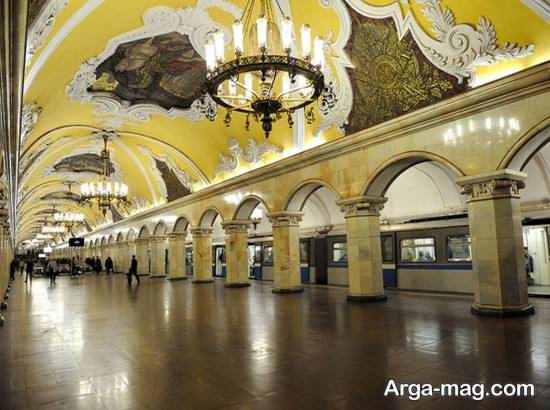 متروی شهر مسکو 