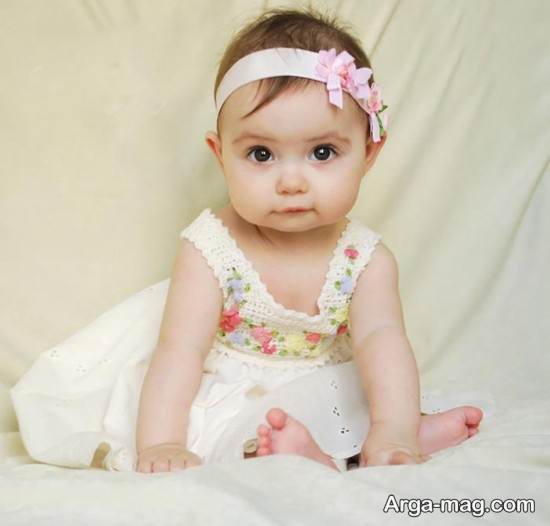 عکس نوزادان دختر خوشگل برای پروفایل 