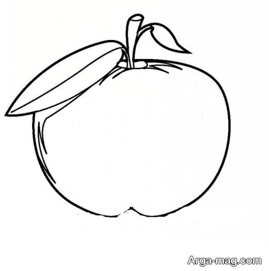 طراحی خلاقانه سیب 