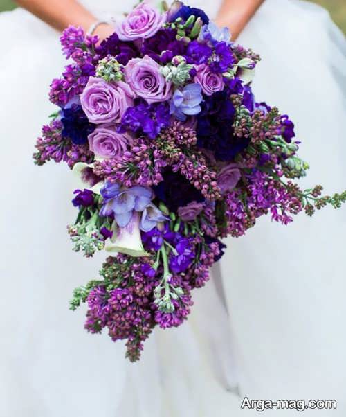 دسته گل زیبا عروس 