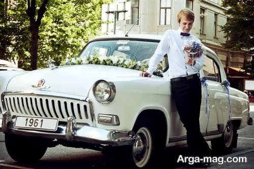 ماشین عروس سفید 