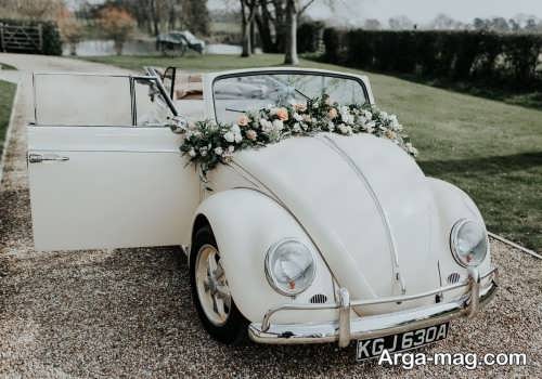 ماشین عروس زیبا و قدیمی 