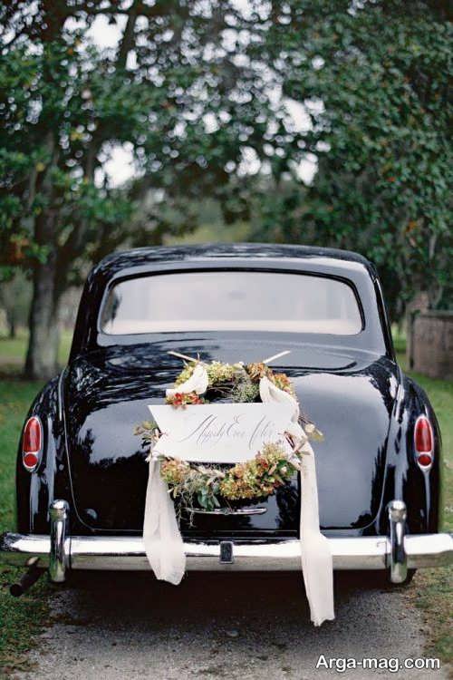 ماشین عروس مشکی 