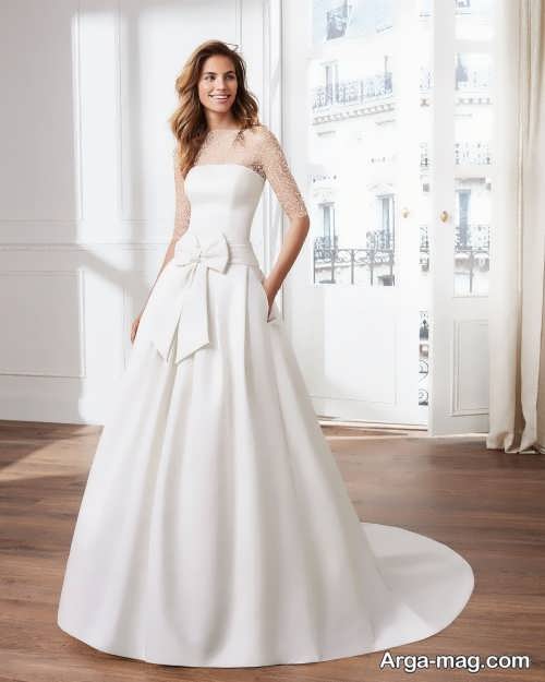 لباس عروس ساده و کلاسیک 