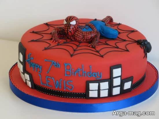تزیین جالب کیک تولد مردانه