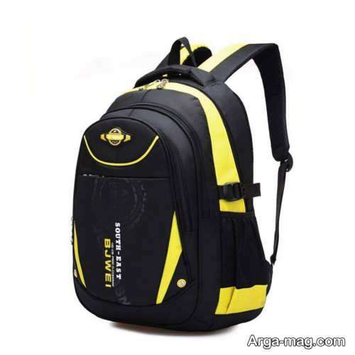 مدل کیف مشکی و زرد 