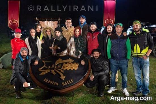 نیوشا ضیغمی در مسابقه رالی ایرانی 2