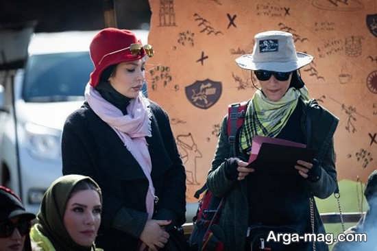 نیوشا ضیغمی در مسابقه رالی ایرانی 2