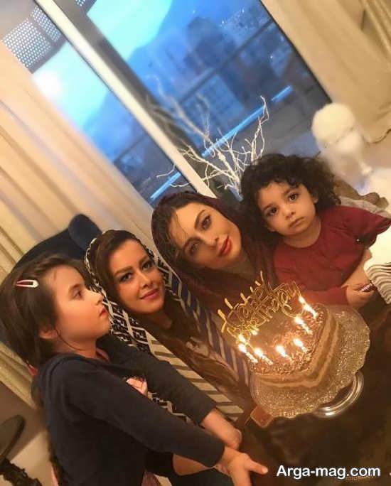 جشن تولد یکتا ناصر در کنار دخترش