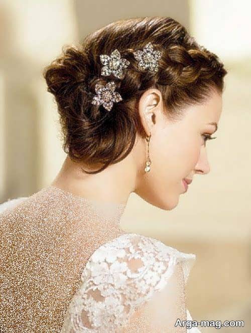 مدل موی بسته برای عروس 