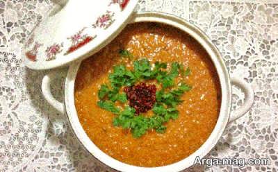 سوپ دال عدس عربی 