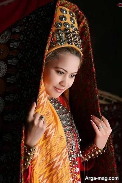 مدل چادر ترکمنی 