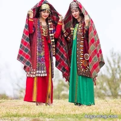 مدل لباس زنانه ترکمنی 
