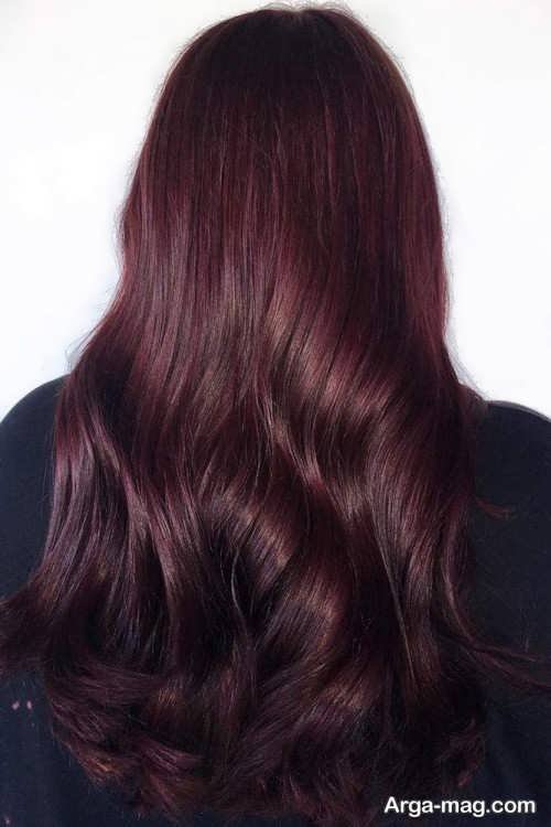 رنگ موی ترکیبی ماهگونی 