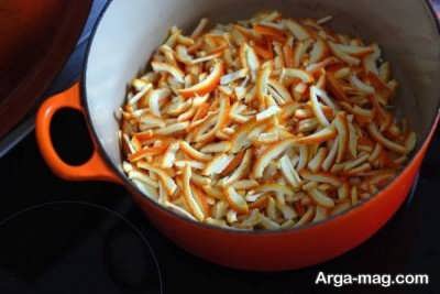 روش تهیه مربای پوست نارنج 