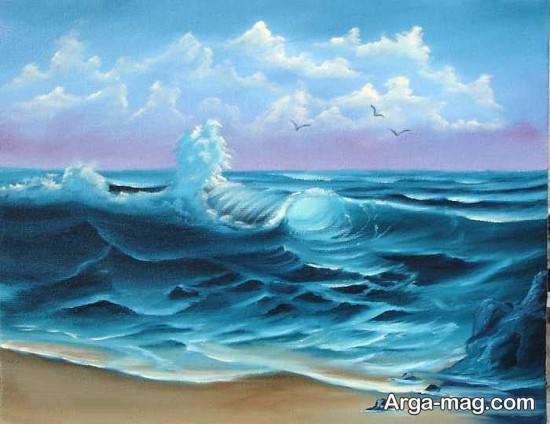 نقاشی های دریا
