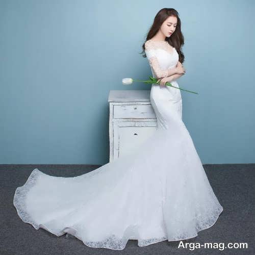 مدل پیراهن عروس کره ای 