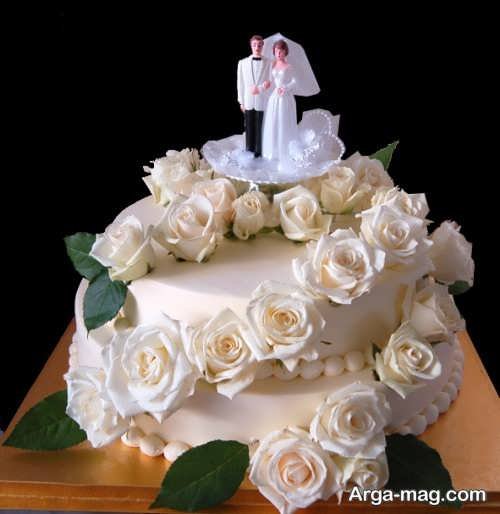 تزیین کیک عروسی 