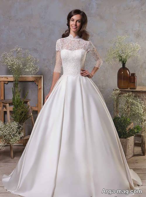 مدل لباس عروس ساده و زیبا 