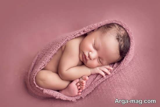 ایده بی نظیر برای عکاسی از نوزاد