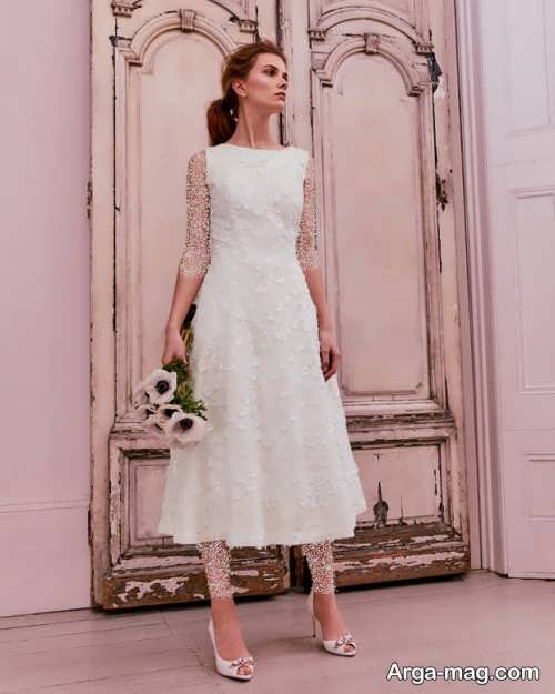 مدل لباس عروس کوتاه 