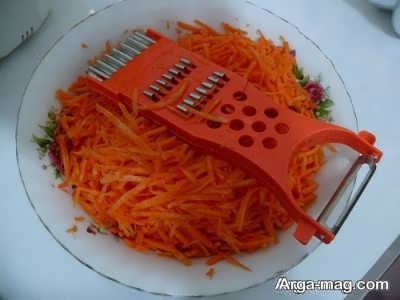 هویج رنده شده 