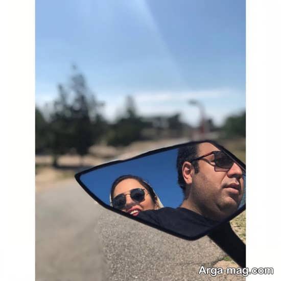 موتور سواری نرگس محمدی و همسرش