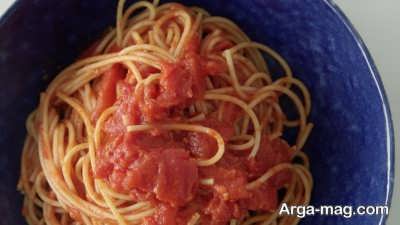 طرز تهیه اسپاگتی بدون گوشت 