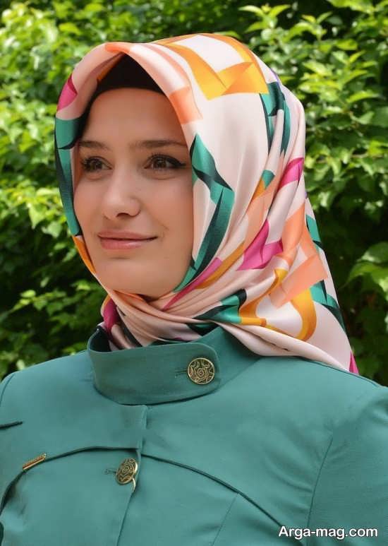 روسری های زنانه مجلسی 2019 طرح دار جدید