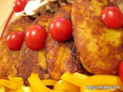 طرز تهیه کتلت سیب زمینی