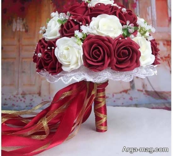 دسته گل رز عروس مصنوعی