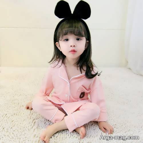 مدل لباس خواب کودک ساده 