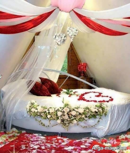 تزیین جذاب اتاق خواب عروس